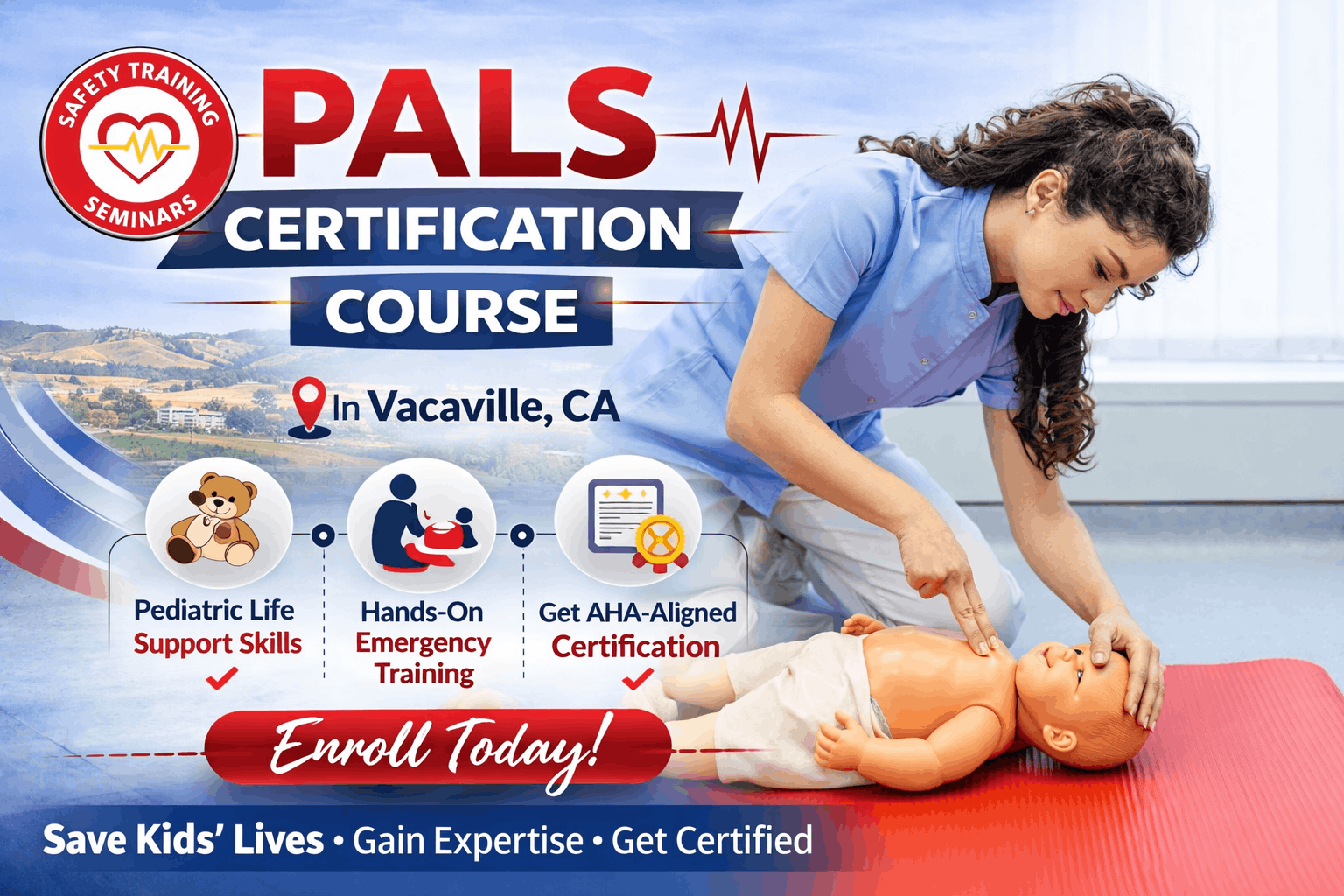 PALS Certification Course in Vacaville, CA